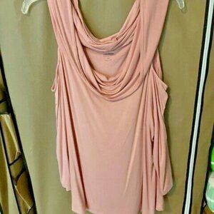 Lisa Rinna Collection Off-the-Shoulder Knit Rose Top Size XL